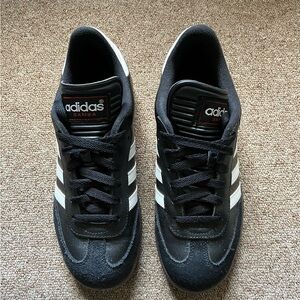 Adidas  Samba Classic J Black and White Classic Sneakers